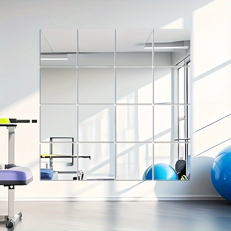 Home Gym Rental - Adesivi Artistici a Specchio in Acrilico