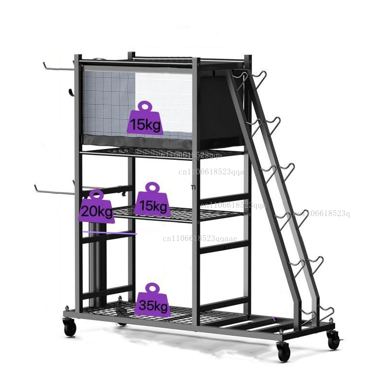 Home Gym Yoga Mat Storage - Supporto per Pesi da Palestra, Porta