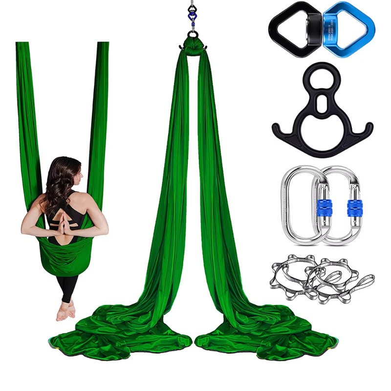 Home Gym Set - Set Amaca per Yoga Aereo Regolabile