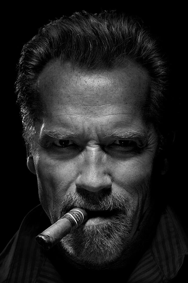 Home Gym Quotes - Poster Motivazionale di Arnold Schwarzenegger con