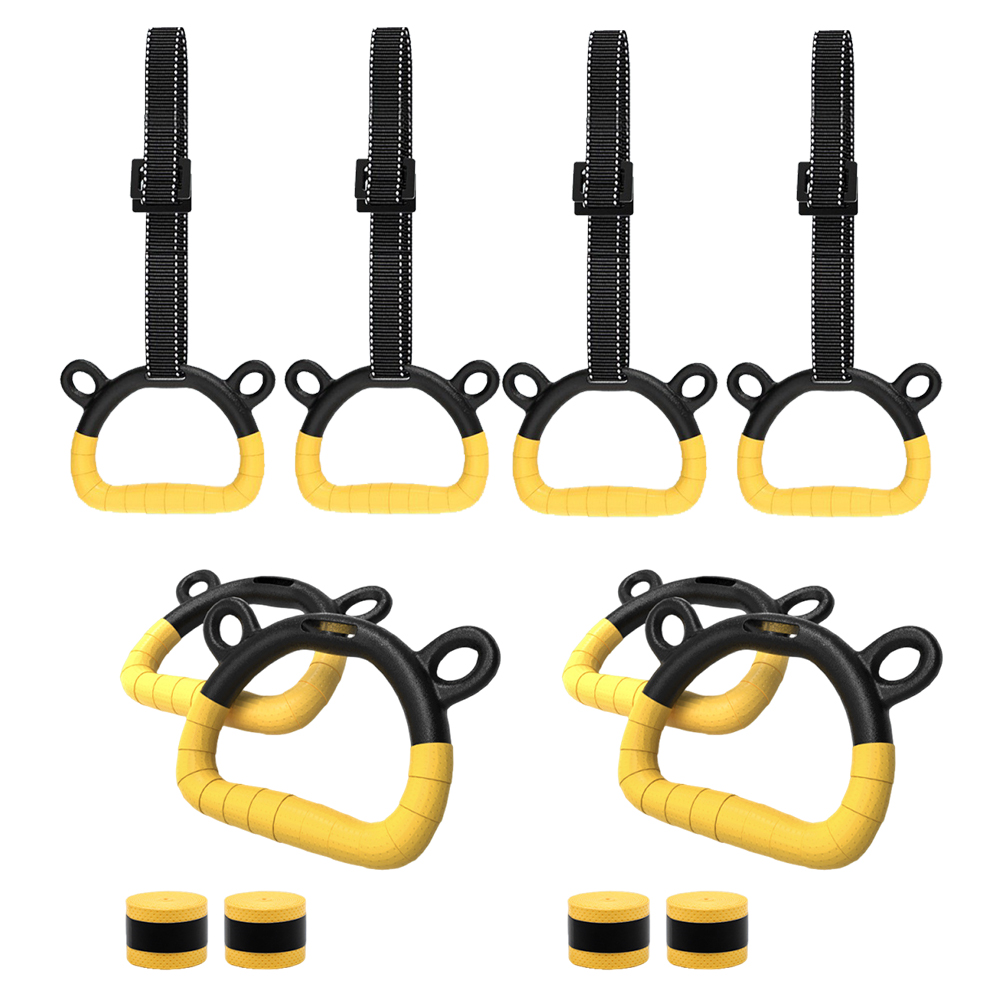 Home Gym Options - Anelli da Ginnastica con Cinghie Regolabili,