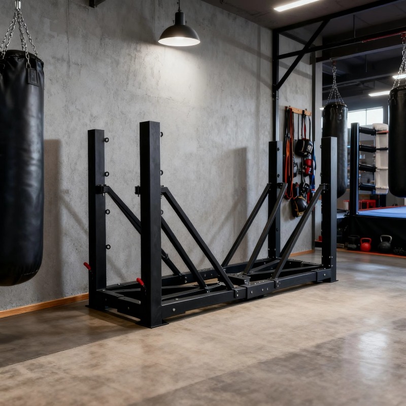 Home Gym Set - Set Ring da Boxe Pieghevole, Attrezzatura