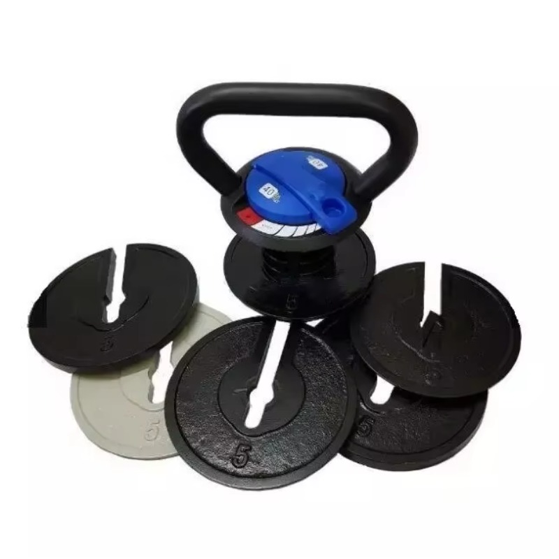 Home Gym Set - DUTRIEUXSet di kettlebell con manubri rotondi