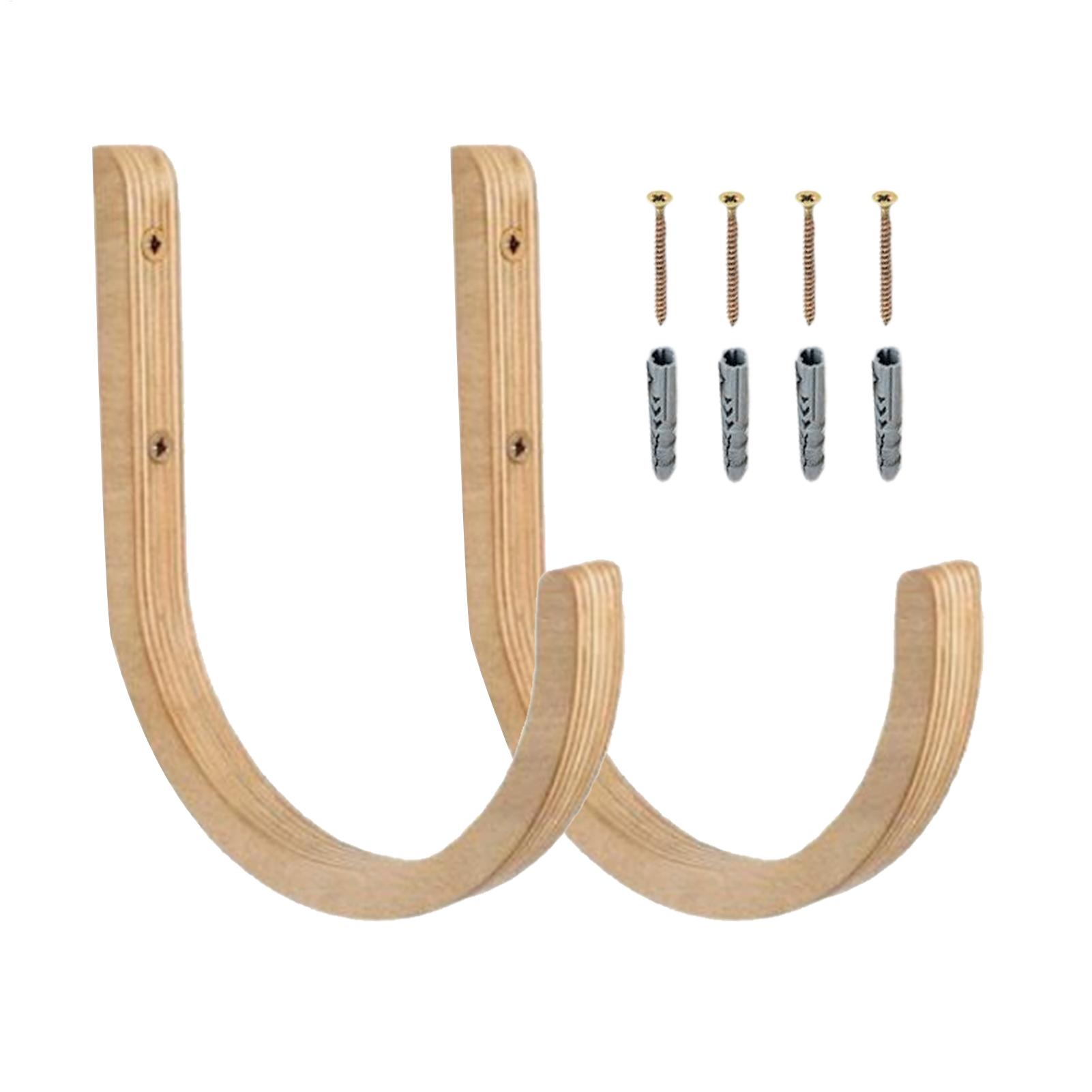 Home Gym Yoga Mat Storage - Supporto per Tappetino Yoga in Legno