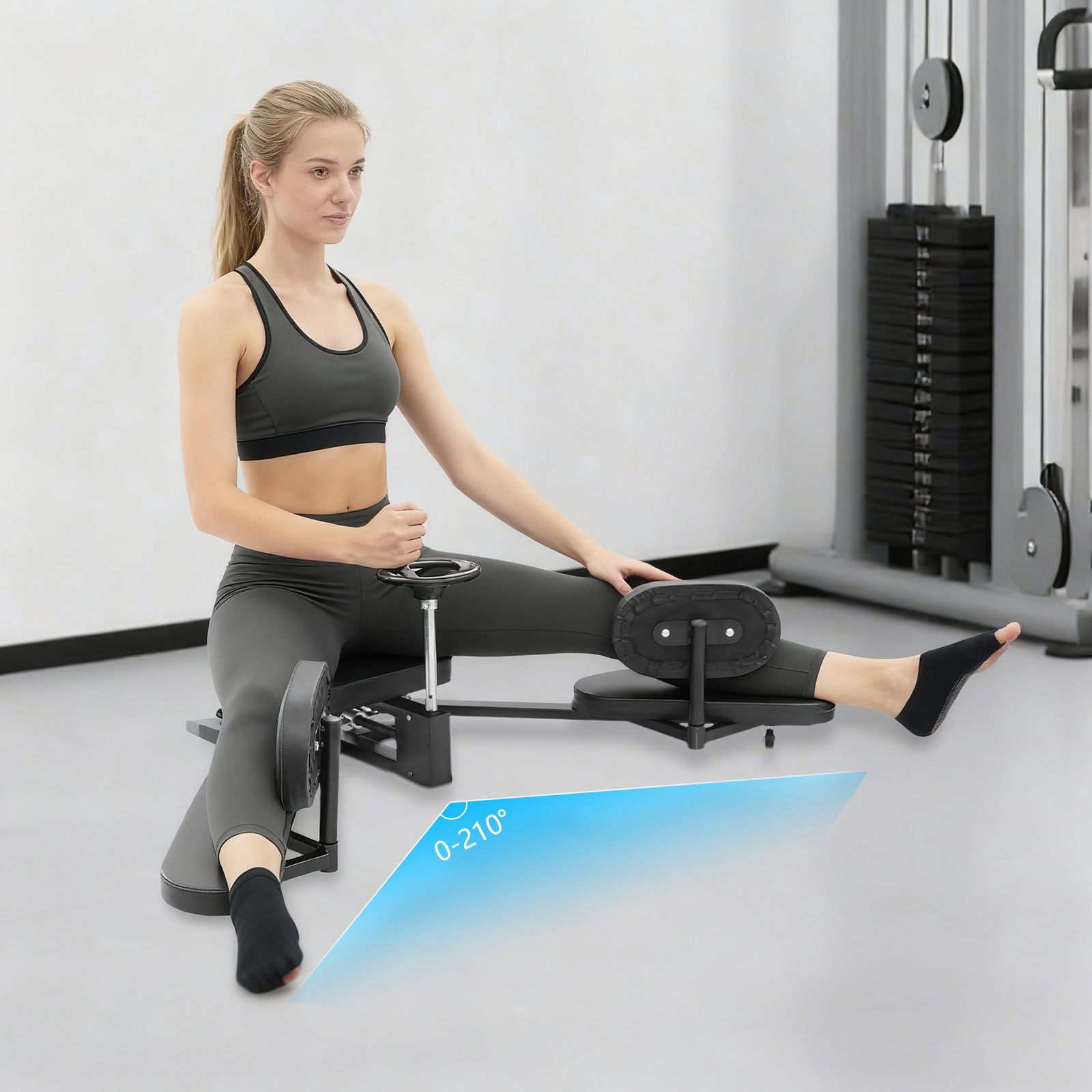 Home Gym Leg Extension - Stretcher per Gambe, Allenatore di Flessibilità