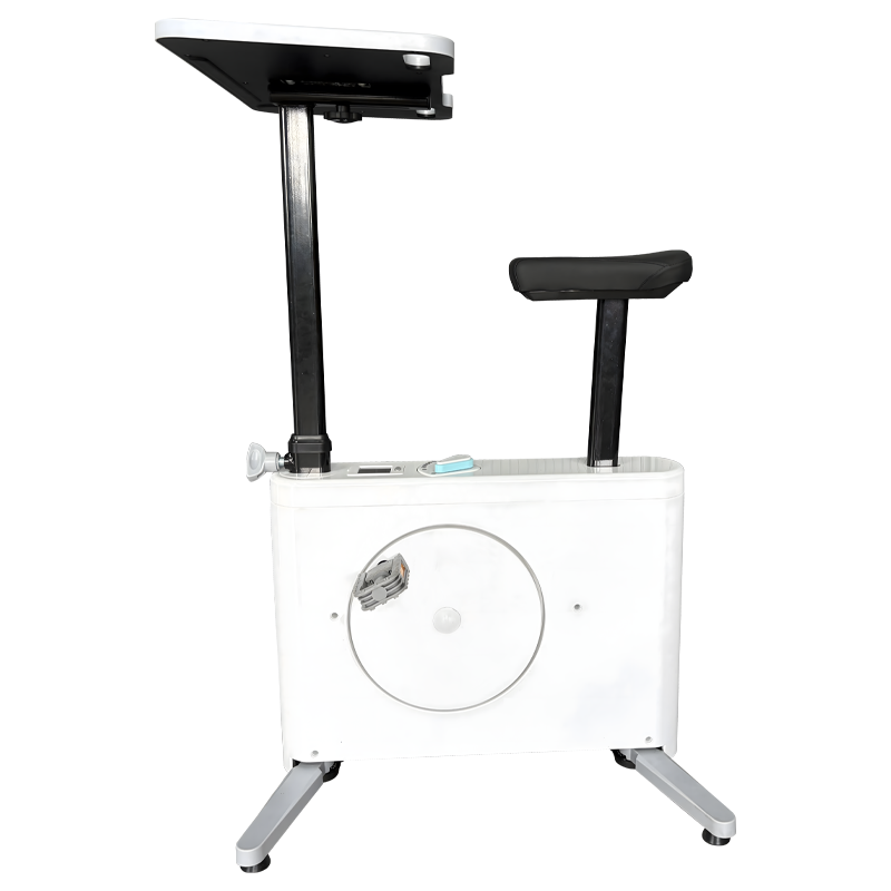 Home Gym Resistance - Cyclette Pieghevole in Acciaio Inox di