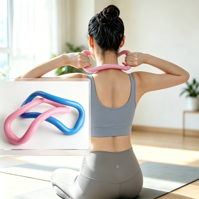 Home Gym Hack - Anello Yoga Prati per Stretching Spalle,