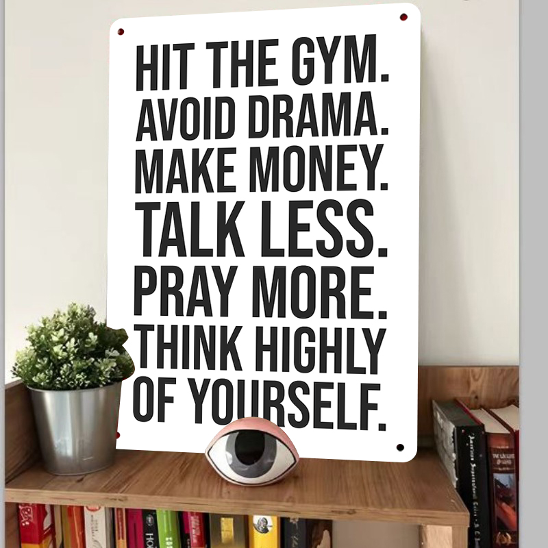 Citazione ispiratrice Targa in - Home Gym Quotes recensione e prezzo