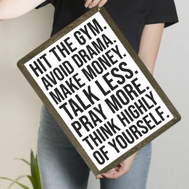 Citazione ispiratrice Targa in - Home Gym Quotes recensione e prezzo