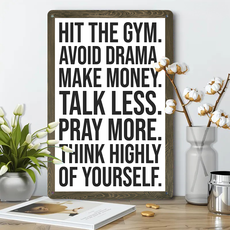 Citazione ispiratrice Targa in - Home Gym Quotes recensione e prezzo
