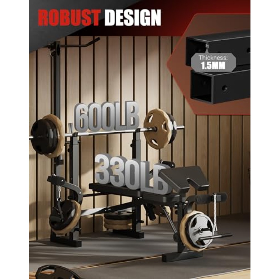 Set Panca per Allenamento di F - Home Gym Leg Extension recensione e prezzo