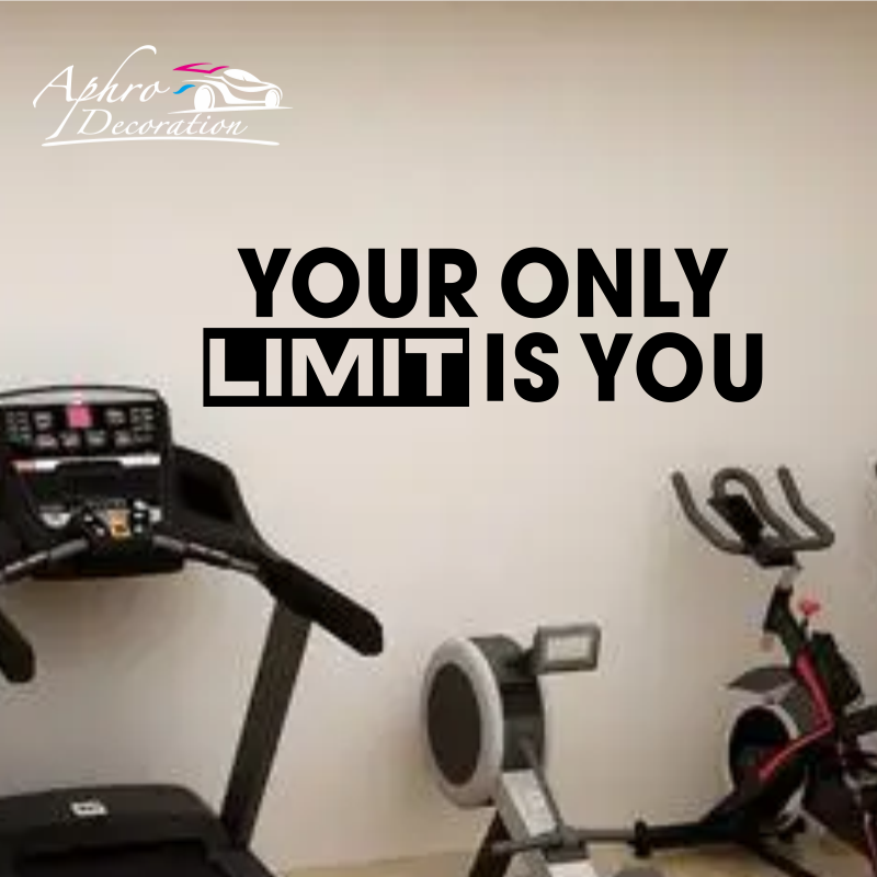 Il tuo unico limite è te-adesi - Home Gym Quotes recensione e prezzo