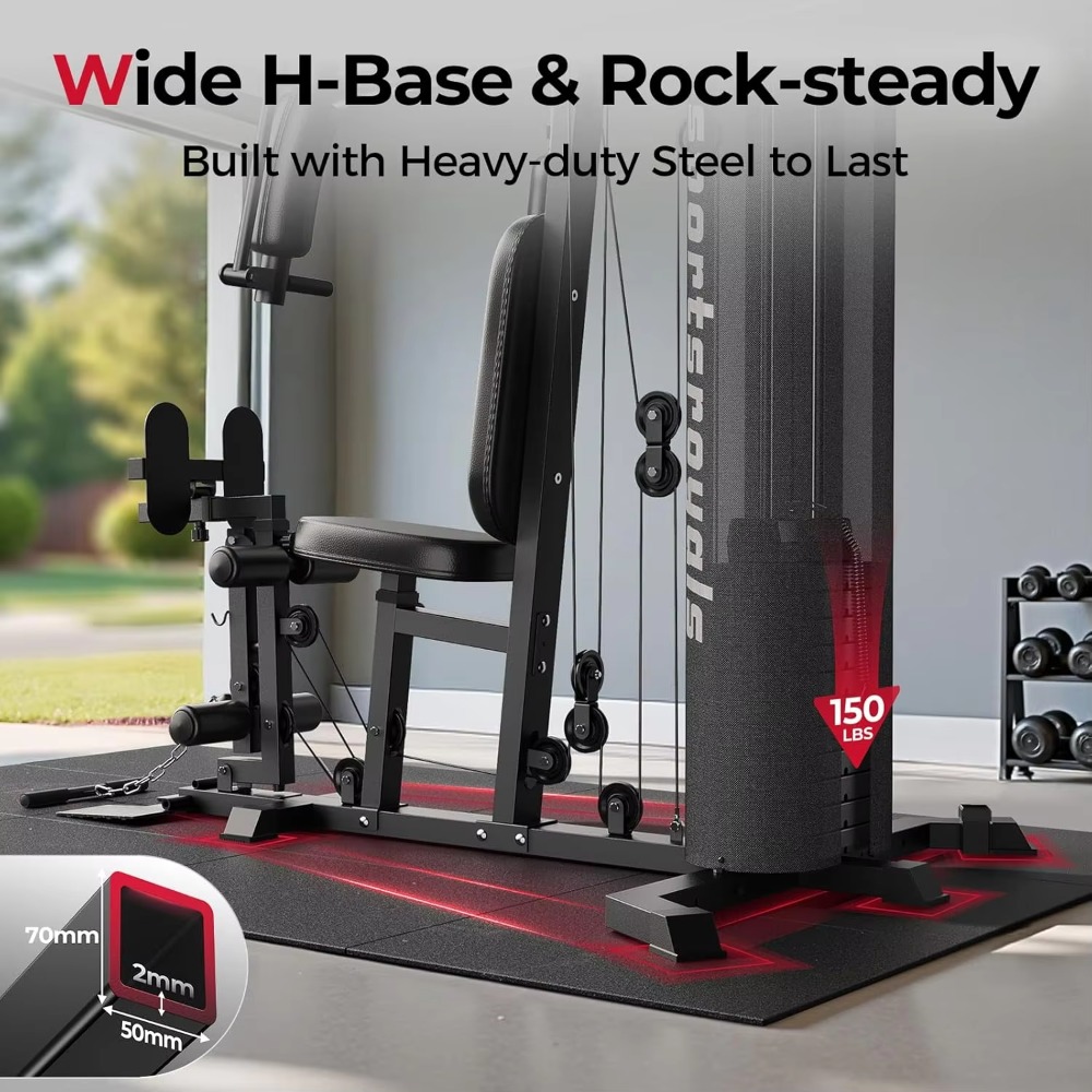 Macchina Multifunzione per All - Home Gym Cable Machine With Weight Stack recensione e prezzo