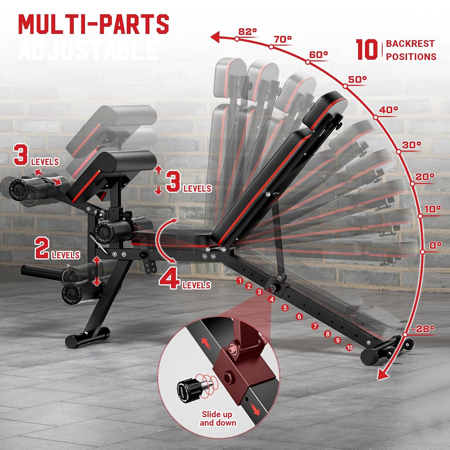 Panca Regolabile con Estension - Home Gym Leg Extension recensione e prezzo