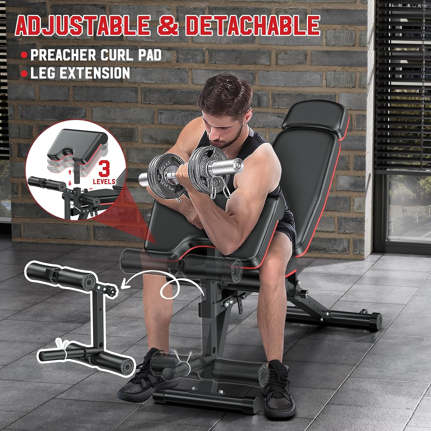 Panca Regolabile con Estension - Home Gym Leg Extension recensione e prezzo