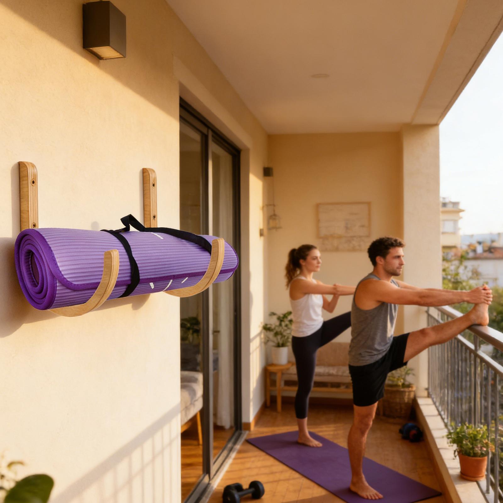 Organizzatore per tappetini yo - Home Gym Yoga Mat Storage recensione e prezzo