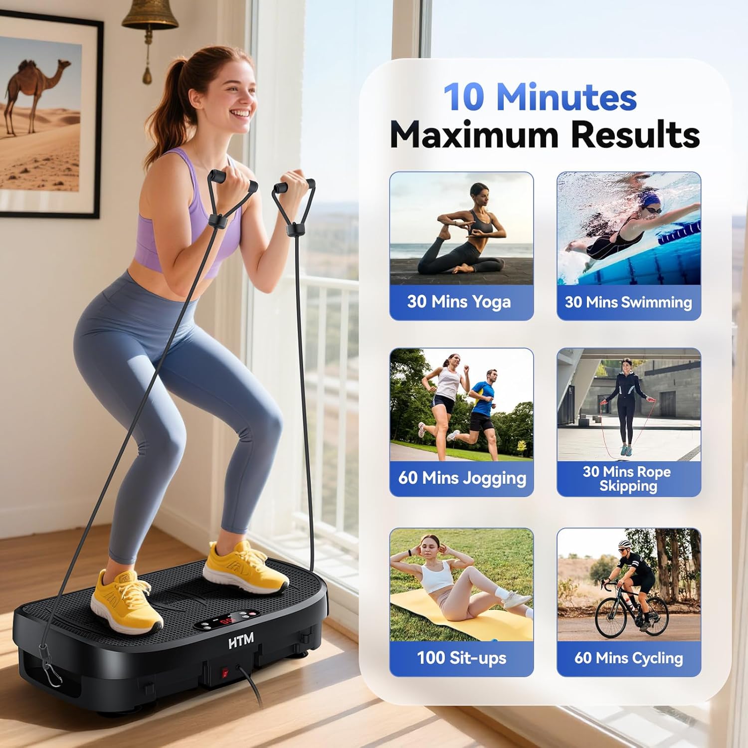 Piattaforma Vibrante per Bruci - Home Gym Leg Extension recensione e prezzo