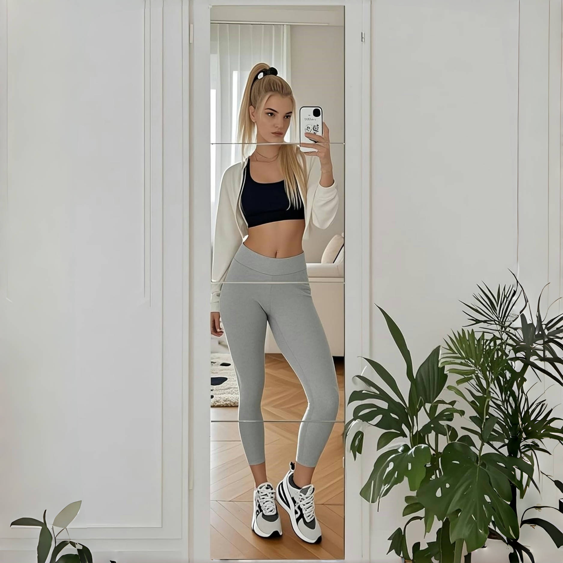5 Pezzi Adesivi Specchio in Ac - Home Gym Rental recensione e prezzo