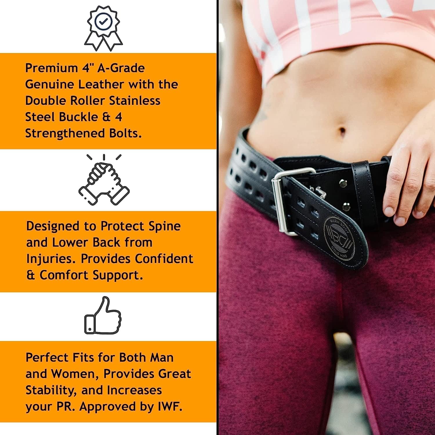 Cintura in Pelle per Sollevame - Weight Belt Lifting recensione e prezzo