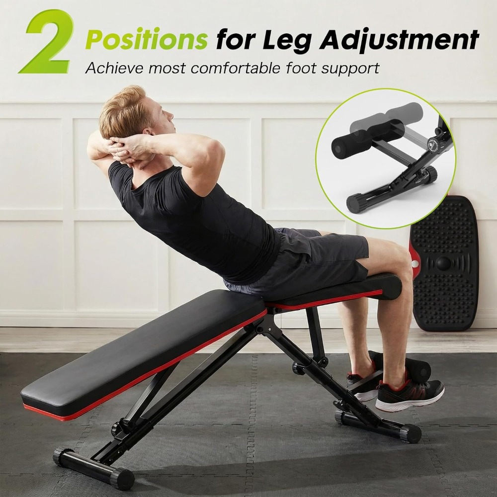 Panca per esercizi con pesi re - Home Gym Weight Bench recensione e prezzo
