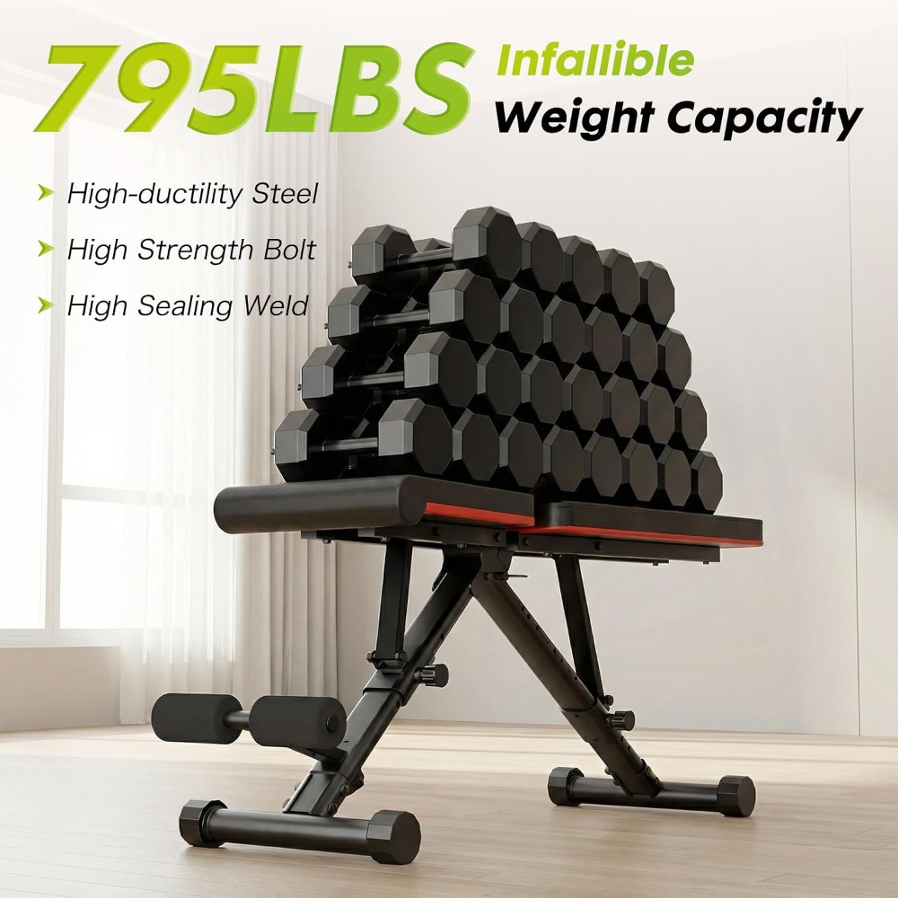 Panca per esercizi con pesi re - Home Gym Weight Bench recensione e prezzo