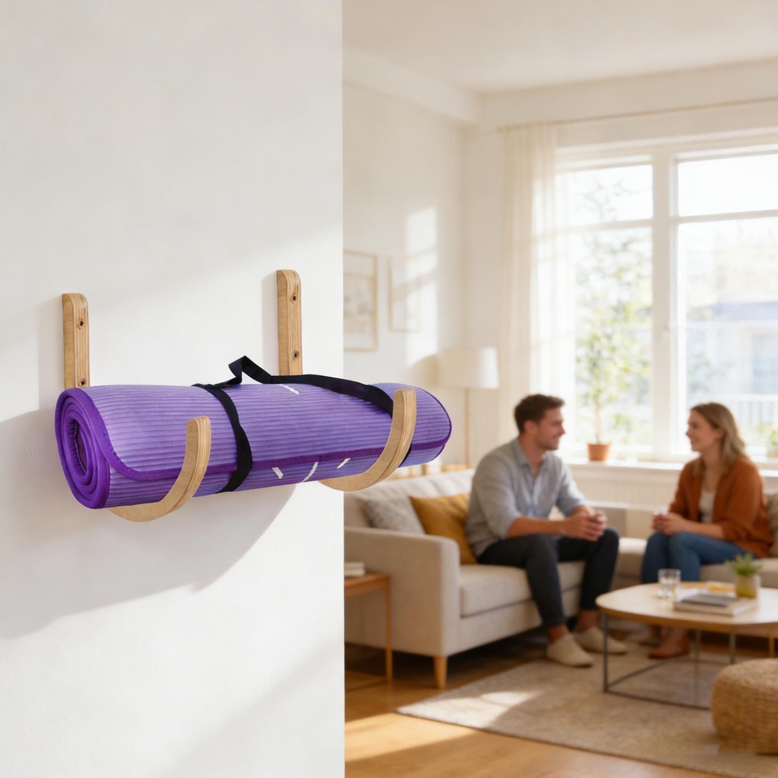 Supporto per Tappetino Yoga in - Home Gym Yoga Mat Storage recensione e prezzo