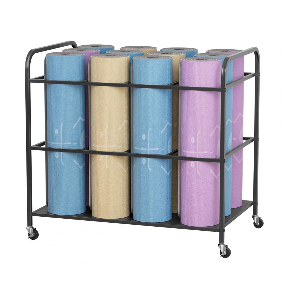 Carrello porta tappetini yoga  - Home Gym Yoga Mat Storage recensione e prezzo