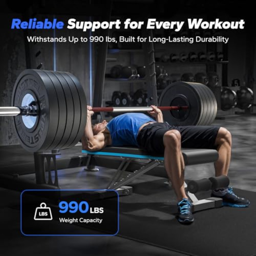 Panca Pesi Pieghevole per Pale - Home Gym Weight Bench recensione e prezzo