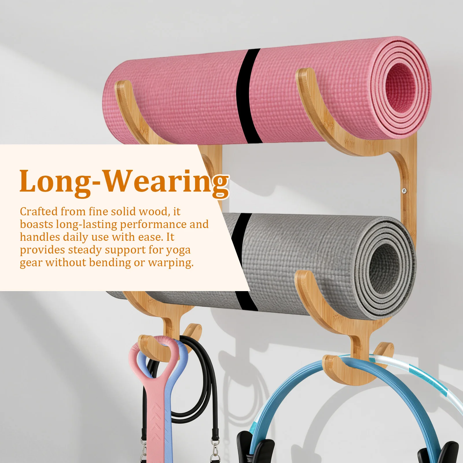 2 Pezzi Porta Tappetini Yoga d - Home Gym Yoga Mat Storage recensione e prezzo