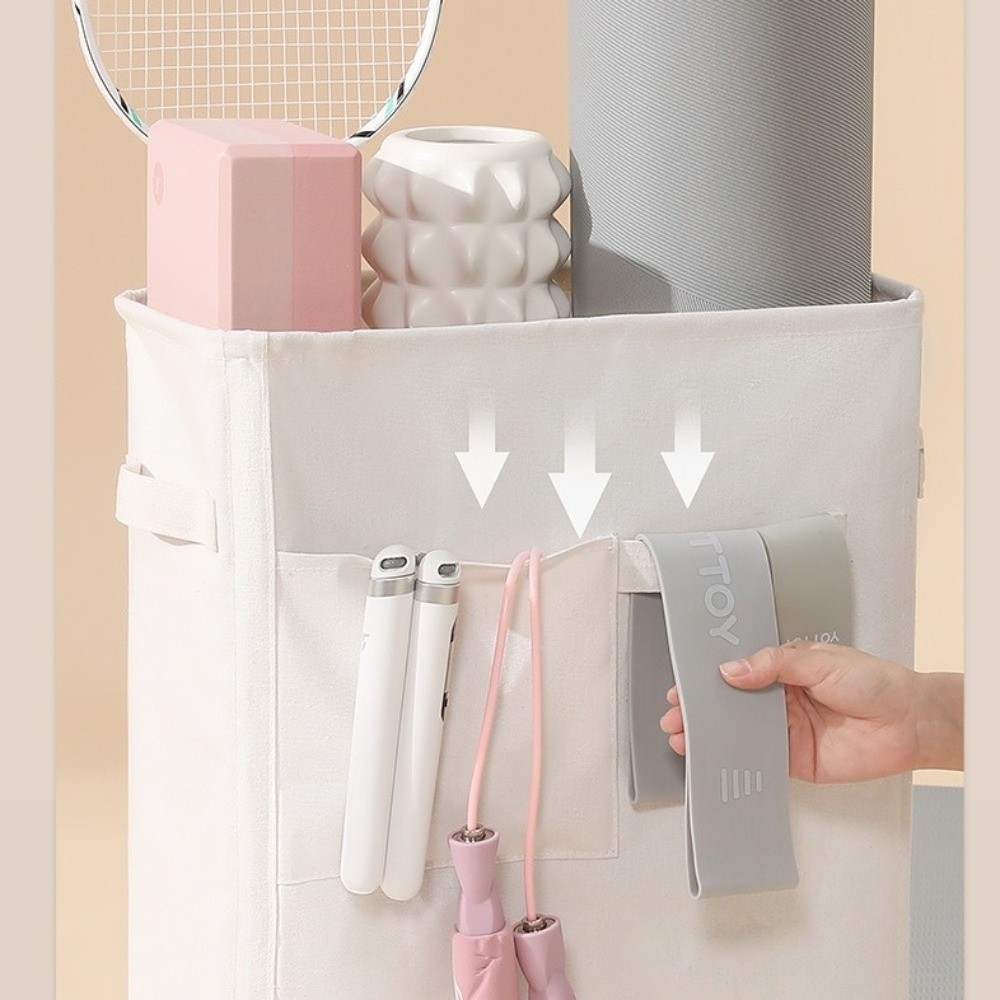 Cestini portaoggetti pieghevol - Home Gym Yoga Mat Storage recensione e prezzo