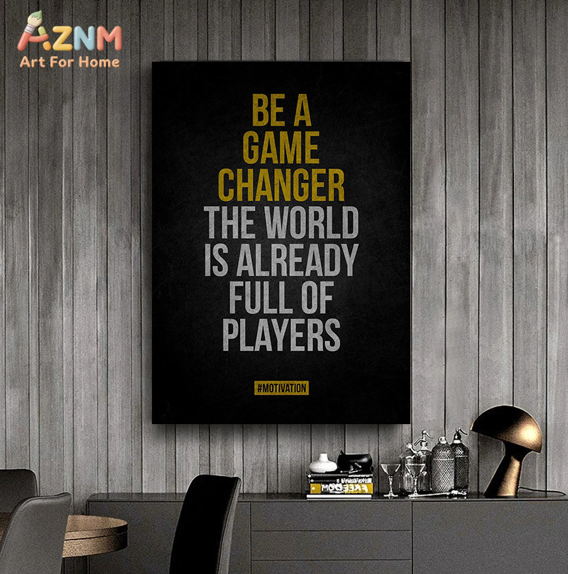 AZNM Stampa su tela con citazi - Home Gym Quotes recensione e prezzo