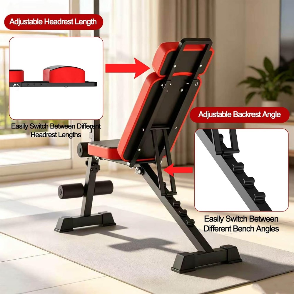 Panca Multifunzionale con Sist - Home Gym Weight Bench recensione e prezzo