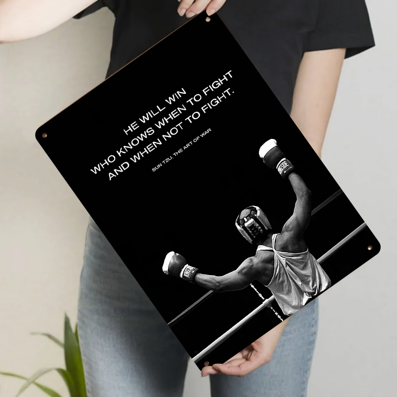 Sun Tzu Citazione Boxe a tema  - Home Gym Quotes recensione e prezzo