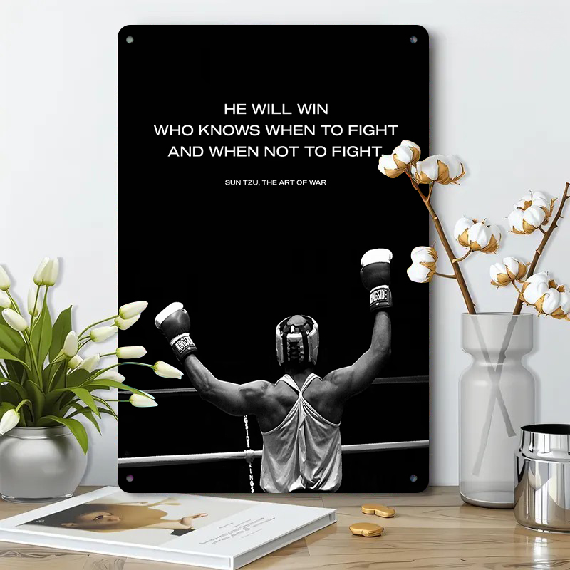 Sun Tzu Citazione Boxe a tema  - Home Gym Quotes recensione e prezzo