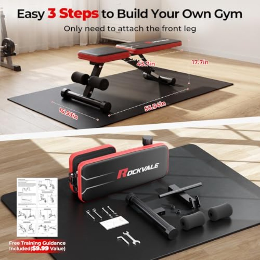 Panca pesi regolabile per home - Home Gym Weight Bench recensione e prezzo