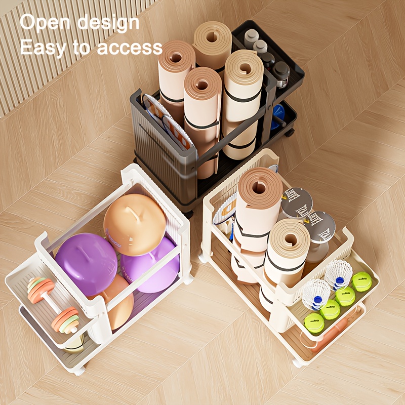 Portaoggetti verticale per att - Home Gym Yoga Mat Storage recensione e prezzo