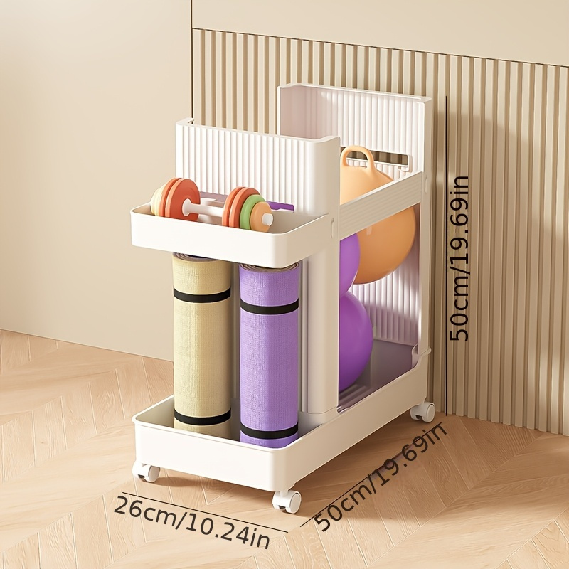 Portaoggetti verticale per att - Home Gym Yoga Mat Storage recensione e prezzo