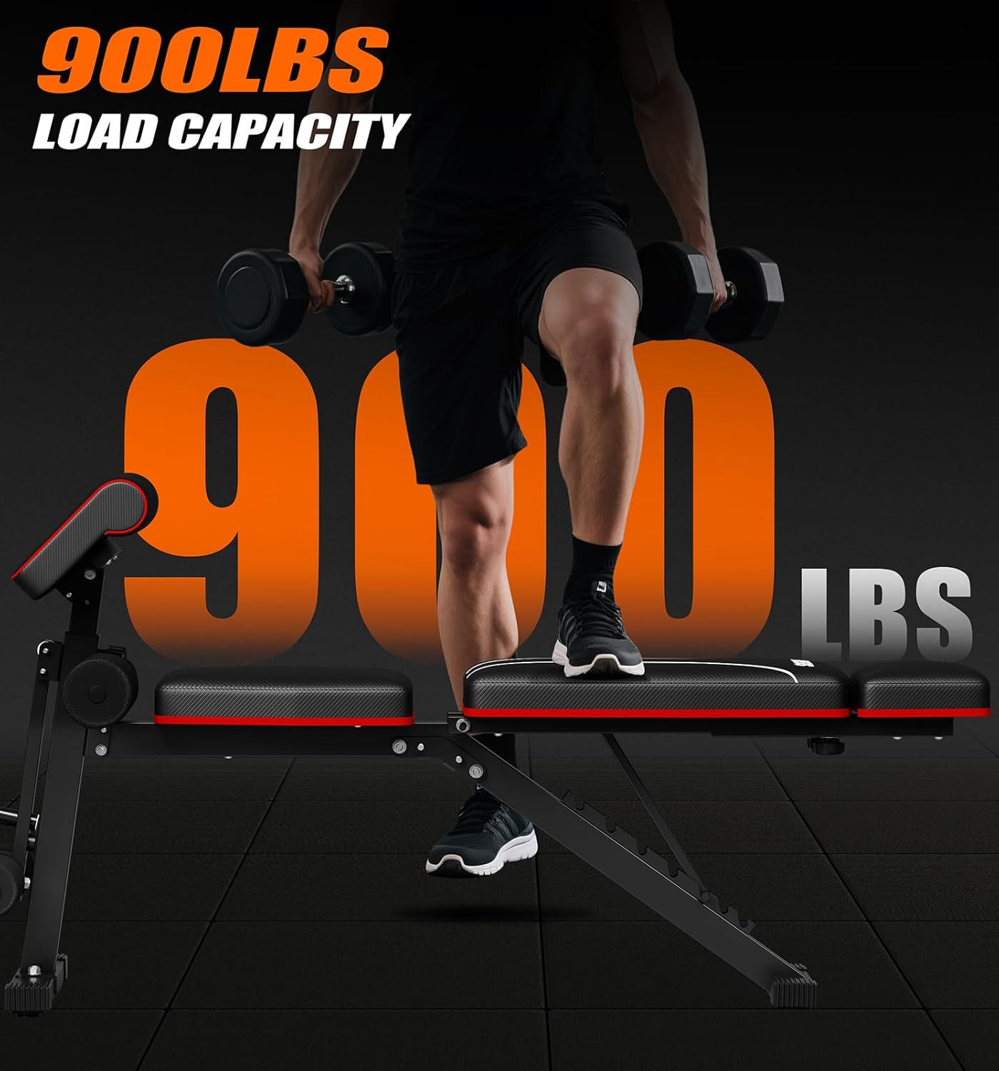 Panca per Pesi Pieghevole per  - Home Gym Weight Bench recensione e prezzo