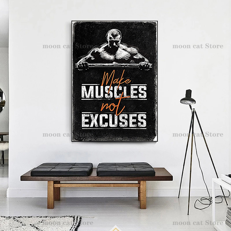 Poster sportivo Fitness Bodybu - Home Gym Quotes recensione e prezzo